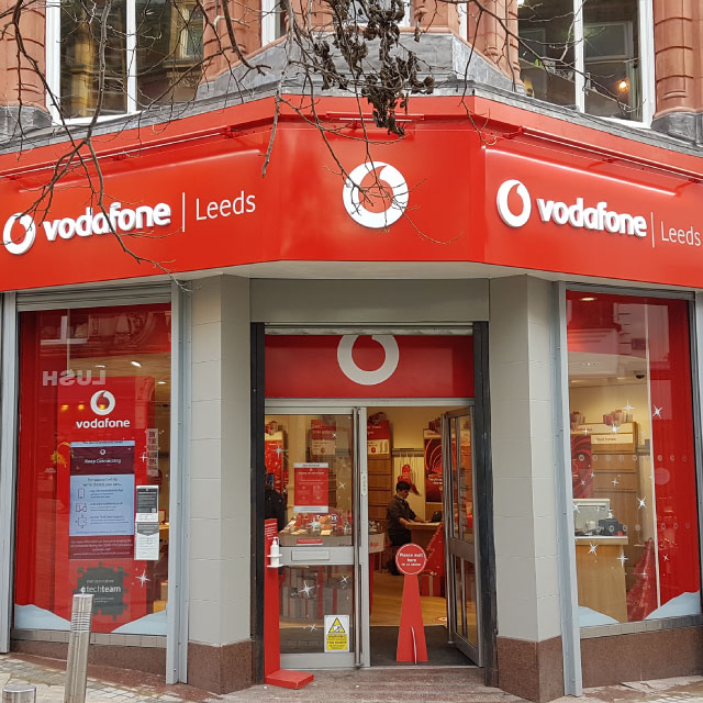 Vodafone Leeds Cost Management services