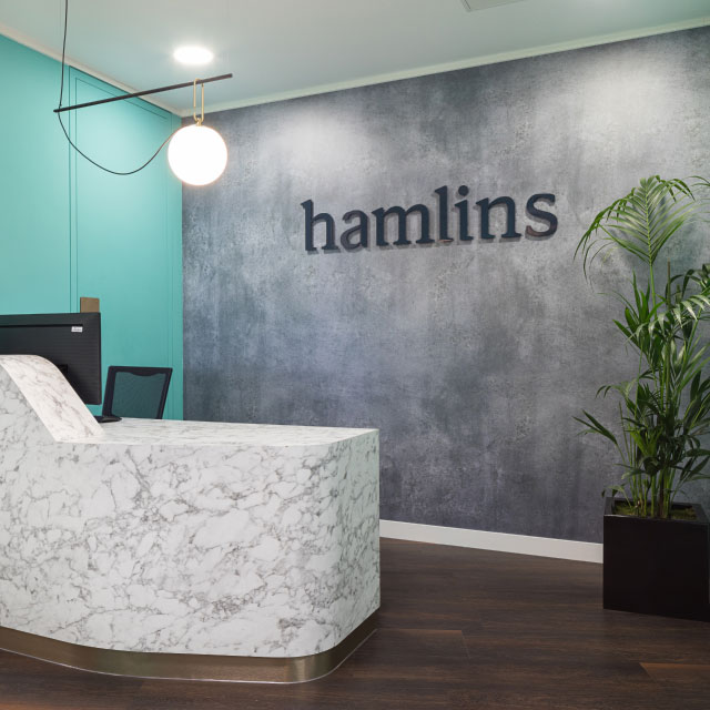 Hamlins LLP Commercial office fit-out