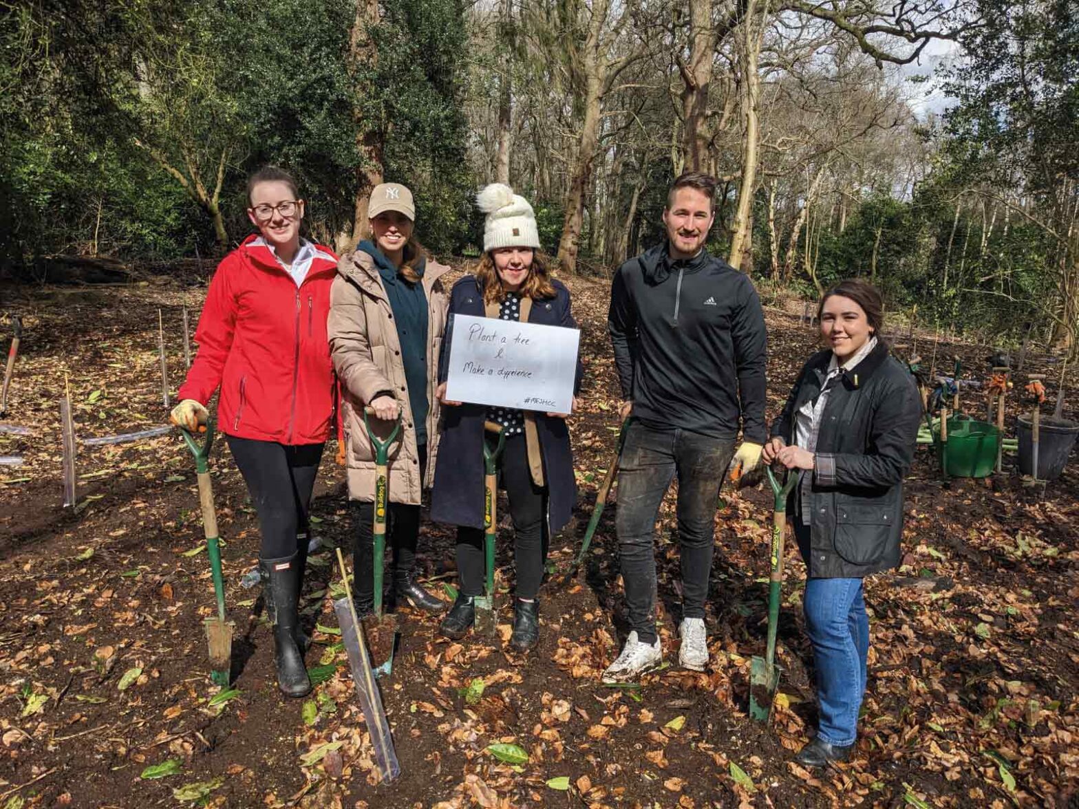 Tree planting - in support of Beyond Trees